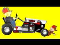 Elmer Runs Over Elmer